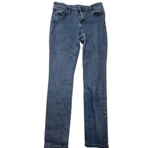 Old Navy Super Skinny Jeans Womens 12 Blue Denim Mid Rise Stretch Casual
